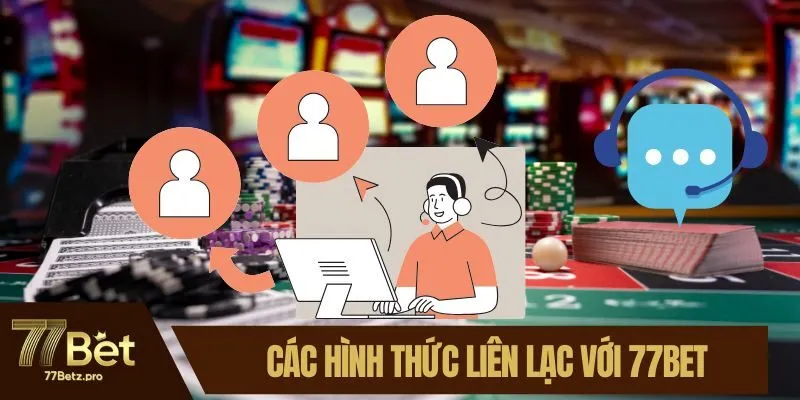 Các hình thức liên lạc với 77BET