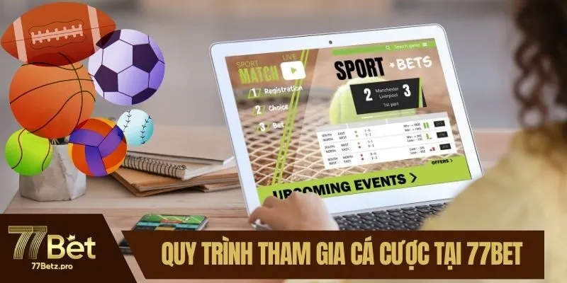 Quy trình tham gia cá cược tại 77BEt
